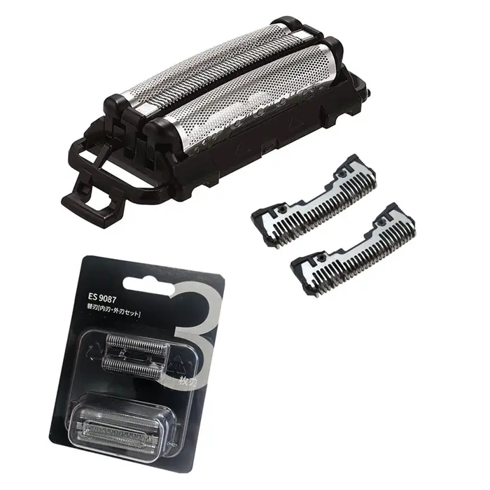 Tête de rasoir électrique de rechange WES9087PC compatible avec les rasoirs Panasonic ARC3 à 3 lames