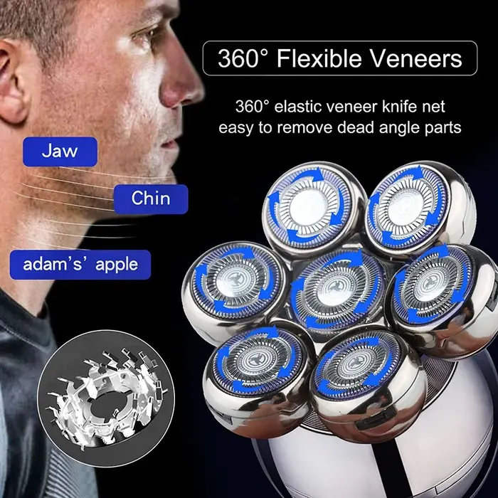 Rasoir électrique 7D aste pour homme