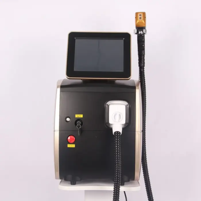 Machine d'épilation à diode 808nm 755 1064 Alexander Nd:YAG