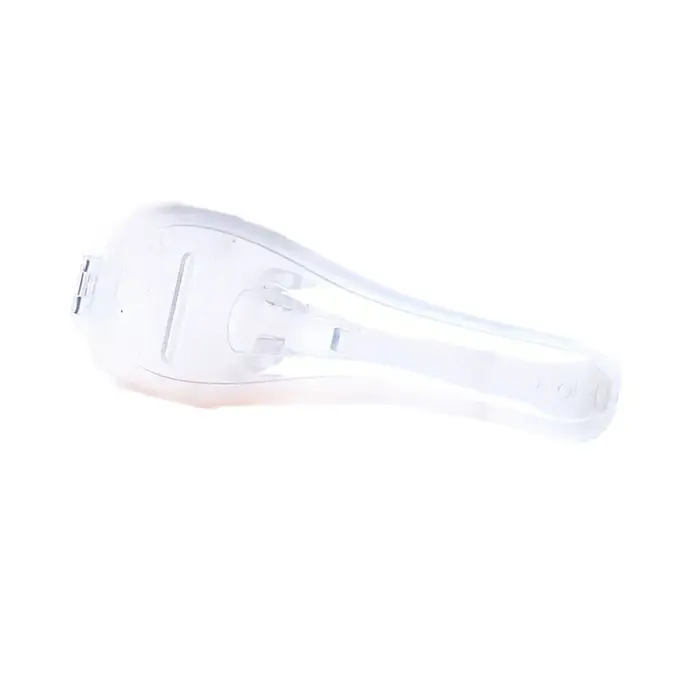 Transparent portable voyage hommes protection de rasage manuel boîte en plastique couvercle conteneur stockage rasoir boîte de protection stockage
