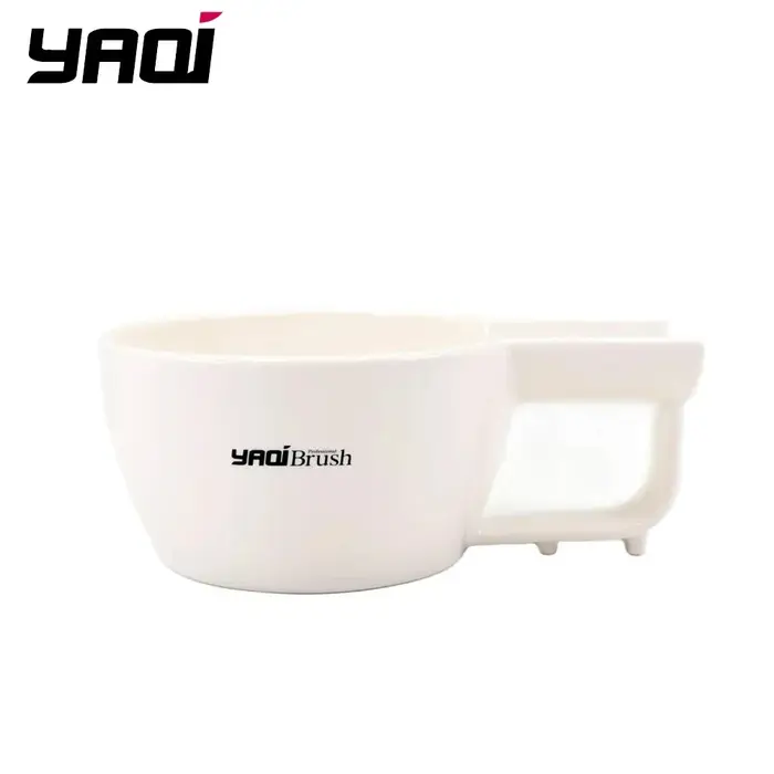 Bol à raser YAQI 2026 pour hommes, en plastique de haute qualité, disponible en blanc, bleu, noir, v