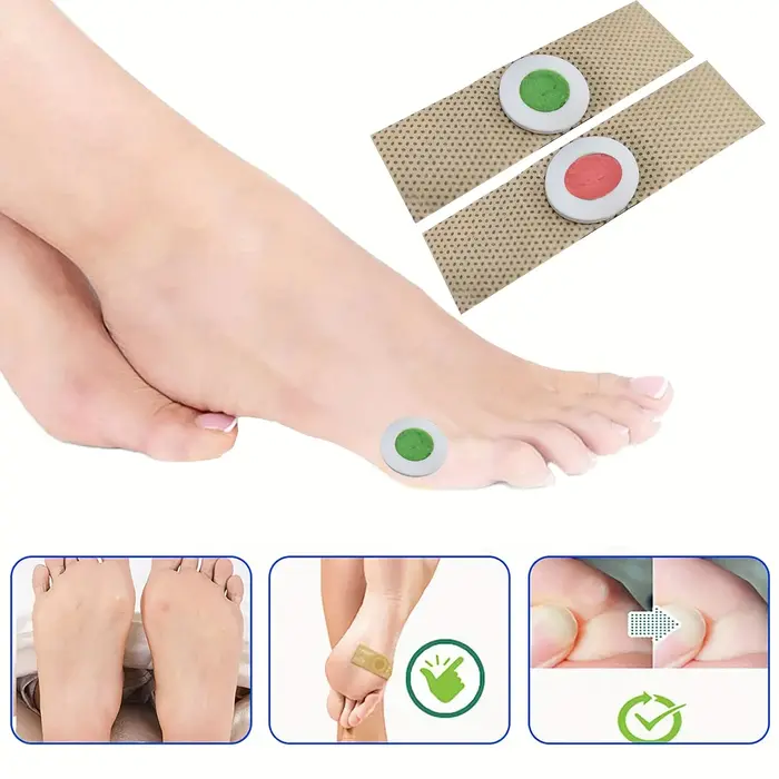 12 pièces pied élimination du maïs-challus Clavus Paster tampons de maïs produits de soins des pieds