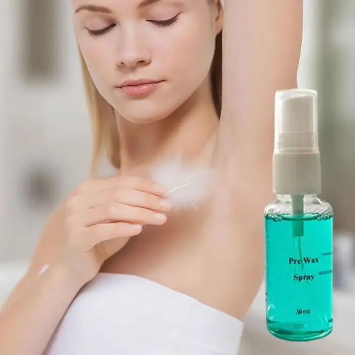 30ml Soin Pré-épilation Liquide Nettoyant pour Épilation Cire Chaude Pré-épilation et Post-épilation