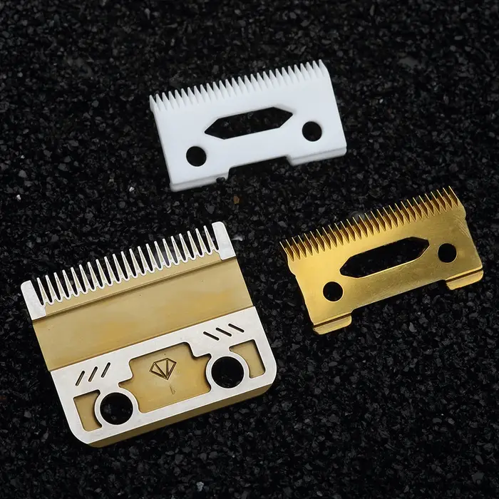 WAHFOX rainure dent conception Unique Pro 2 trous tondeuse à cheveux lames de remplacement ensemble pour Wahl