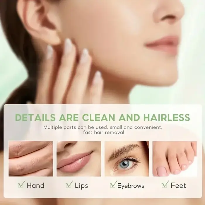 Épilateur facial professionnel d'été pour femme