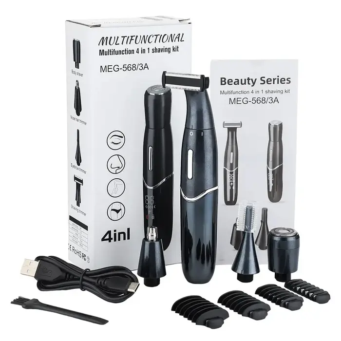 Zone intime coupe de cheveux rasoir de précision hommes ligne de Bikini boules