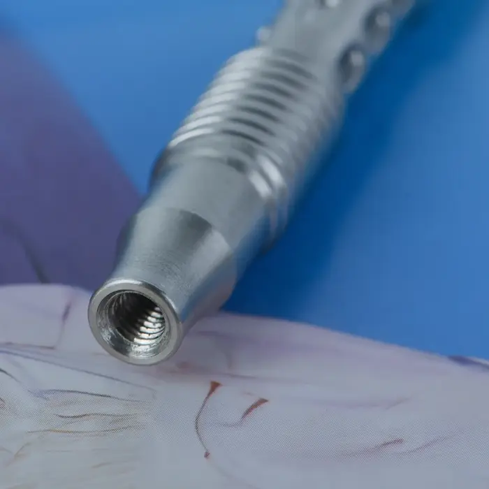 Yaqi – poignée de rasoir de sécurité pour hommes, en acier inoxydable 316