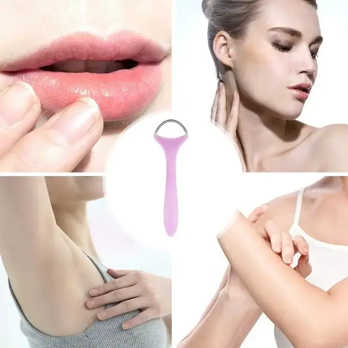 Épilateur Facial outil d'épilateur de menton à ressort