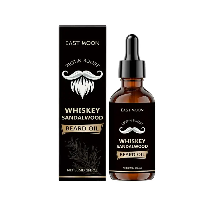 Huile Essentielle de Soin de la Barbe au Romarin pour Hommes
