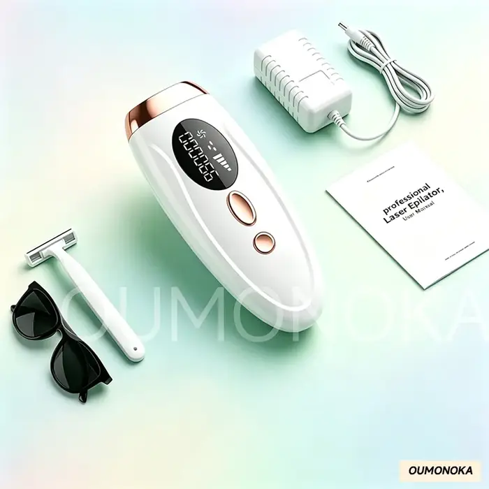 Épilateur laser permanent IPL, machine d'épilation, tondeuse faciale et bikini pour hommes, rasoir p
