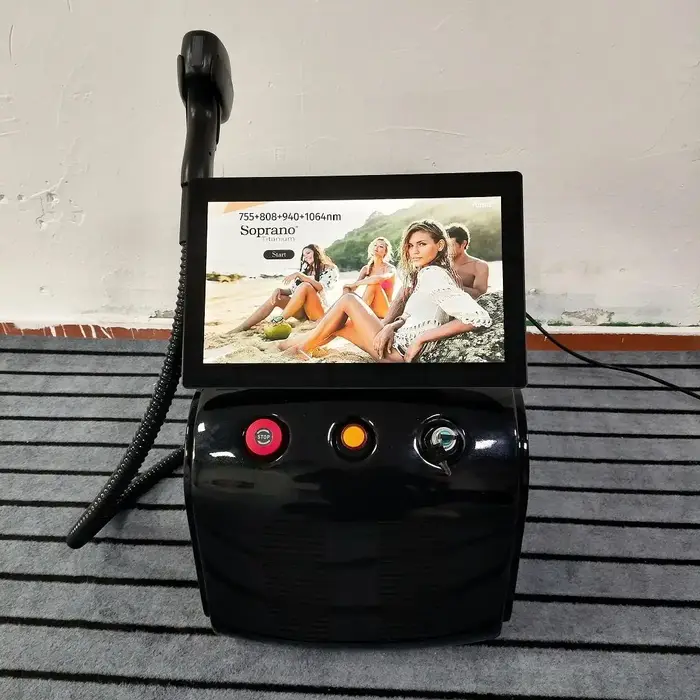 Nouvelle Machine d'Épilation Laser Diode Soprano Ice Titanium 4000W 2026
