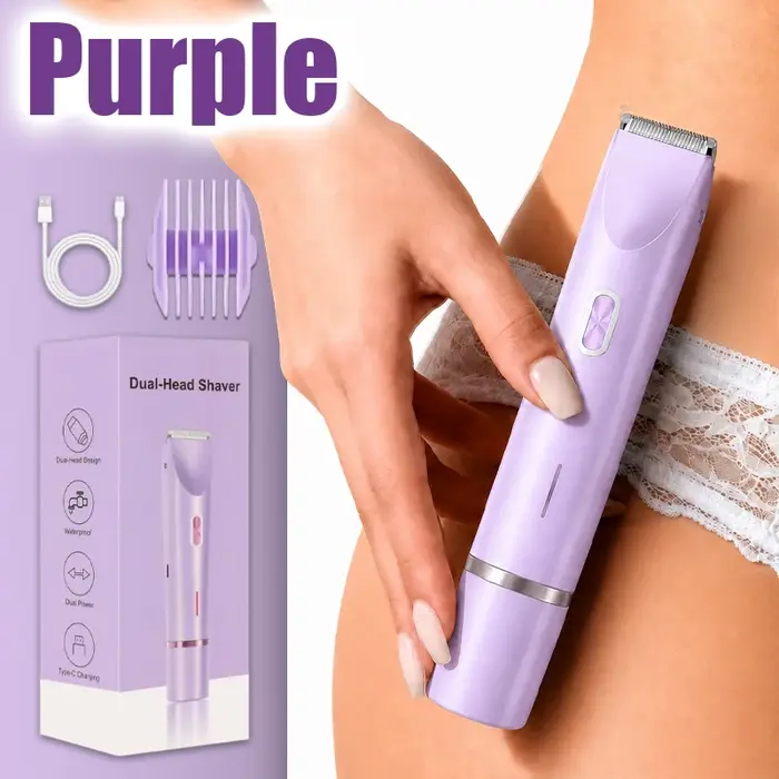 Rasoir électrique pour femmes, rasoir bikini pour zones intimes, aisselles, jambes et bras