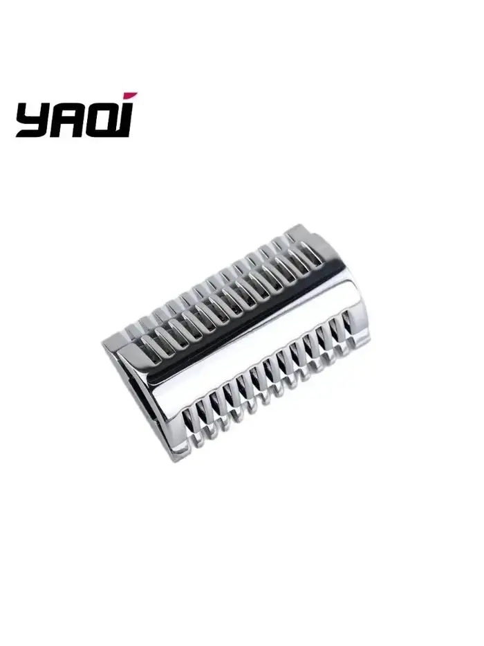 Tête de rasoir de sécurité en acier inoxydable 316 poli Yaqi - Finition Mellon