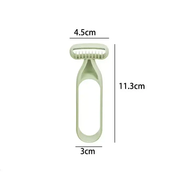 Rasoir non sensoriel pour les poils des aisselles, lame macro, rasage doux, éliminateur de poils, tondeuse pour les jambes et les aisselles pour femmes