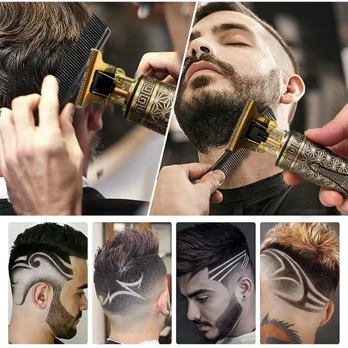 2025 T9 0mm tondeuse à cheveux électrique pour homme tondeuses sans fil professionnel barbe Machine de coupe