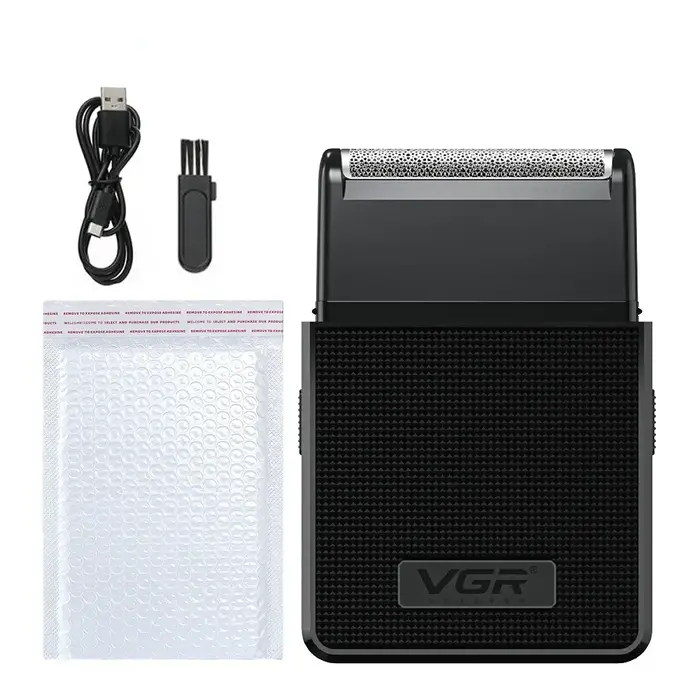 VGR rasoir electrique hommes rasoir electrique rasoir hommes barbes Rasoir Professionnel Tondeuse à 