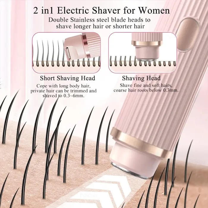 Tondeuse Bikini rasoir électrique pour femmes corps aisselles jambe