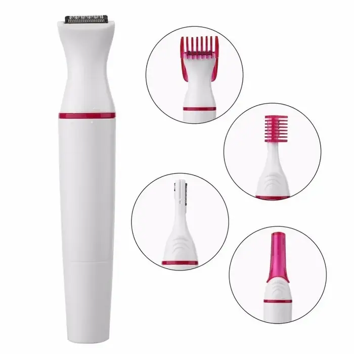 5 en 1 ensemble femmes épilateur femme rasoir de sourcils dame