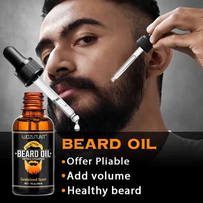 Kit de soins pour barbe pour hommes