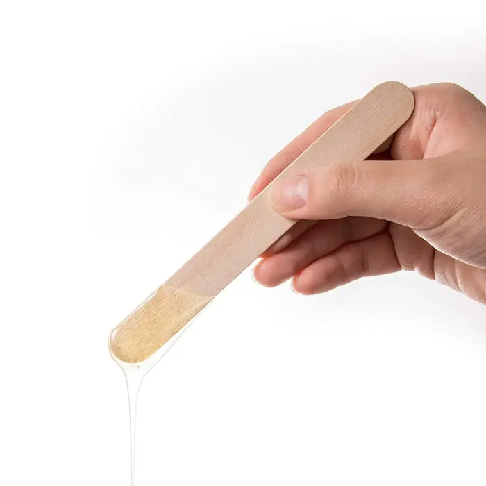 Bâtons applicateurs en bois pour épilation à la cire