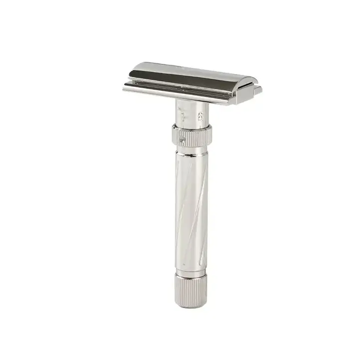 YAQI Ultima Rasoir de sécurité réglable en acier inoxydable pour hommes - Rasoir professionnel de ra