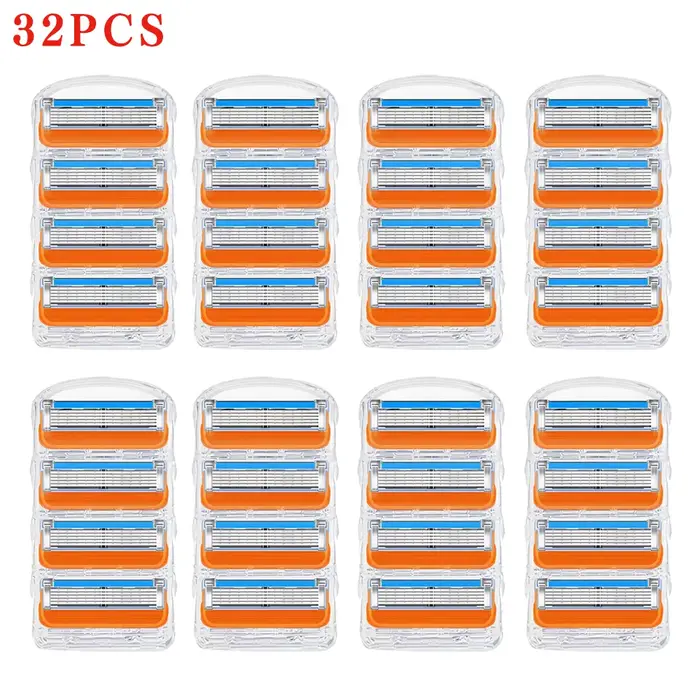 16-64 lames de rasoir en acier inoxydable