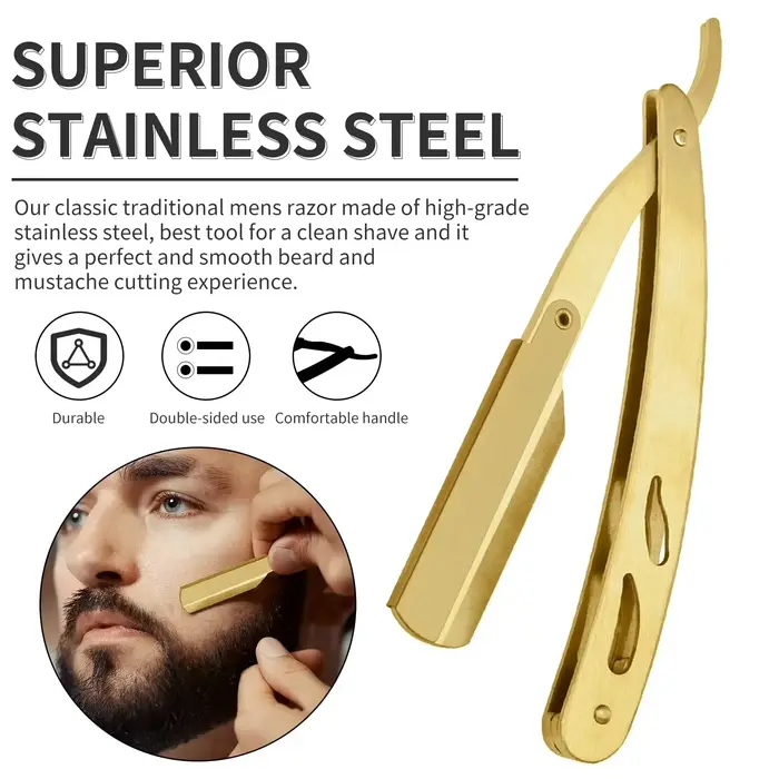 Rasoir manuel pour barbier
