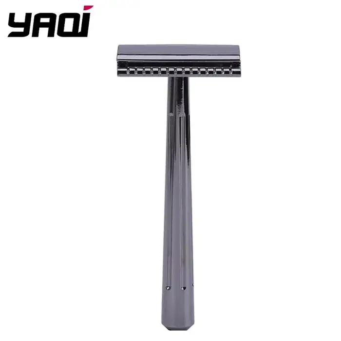 Vente Flash 2026 ! Rasoir de sécurité à lame unique YAQI SE Katana / Globe Trotter pour un rasage co