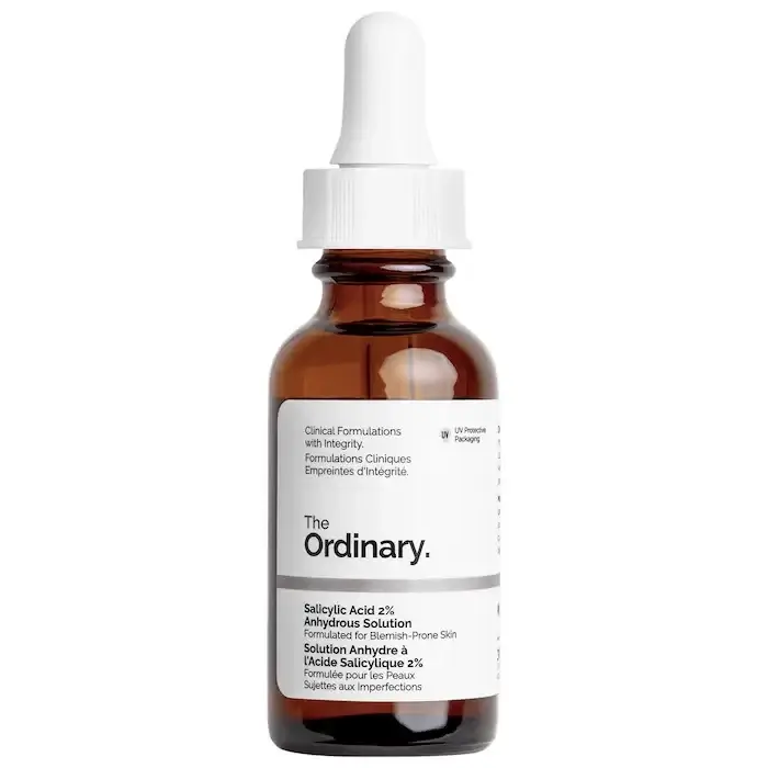 Solution anhydre à l'acide salicylique à 2 %