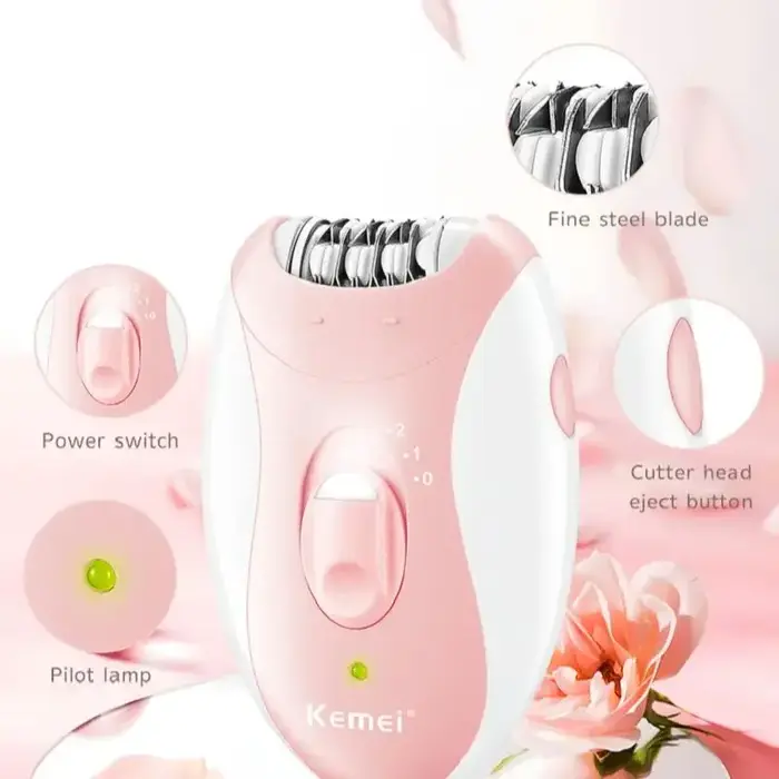 Épilateur électrique Kemei pour femme