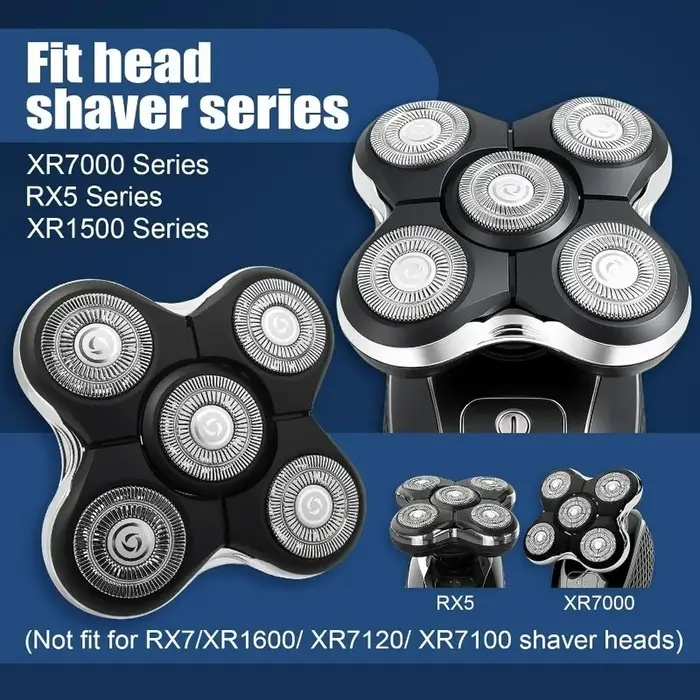 Têtes de rechange pour rasoirs Remington 5 Dual Track