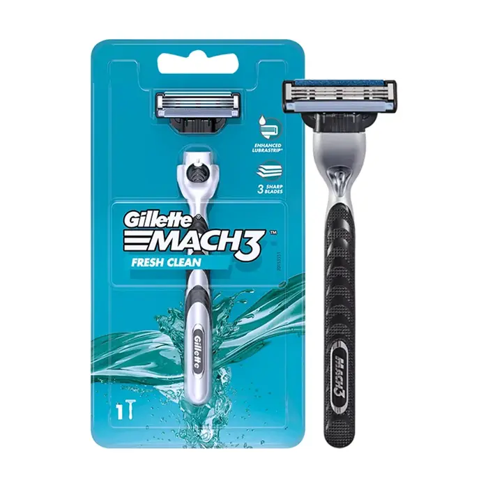 Rasoir Gillette Mach3, ensemble de rasoirs pour hommes