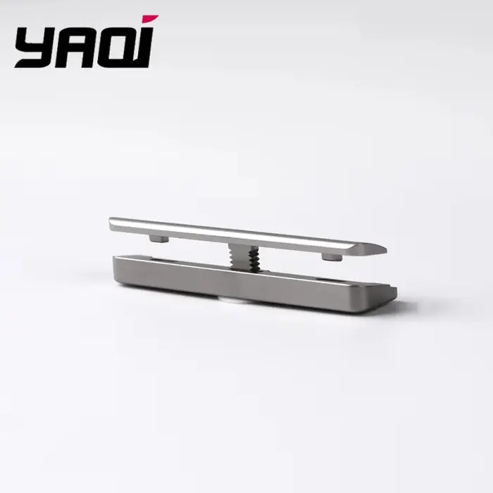 Tête de rasoir de sécurité YAQI Excalibur Titanium Single Edge AC pour hommes