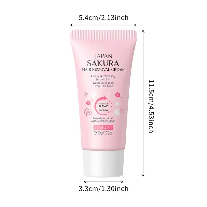 LAIKOU Sakura crème d'épilation rapide indolore inhibiteur de croissance des cheveux bras aisselles 