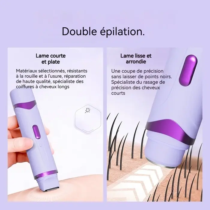 Mini rasoir électrique pour femme