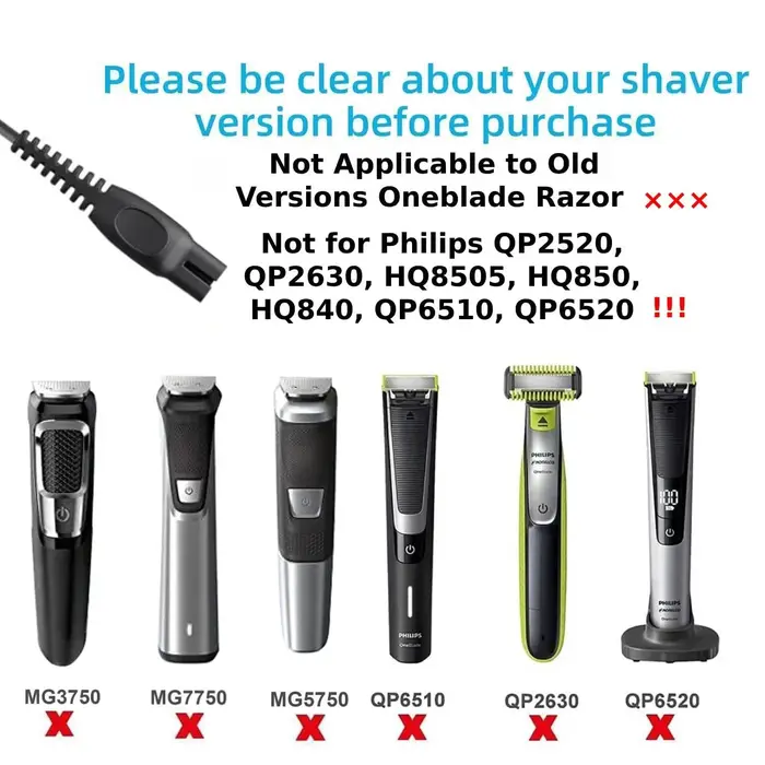 Chargeur à une lame pour Philips Norelco OneBlade