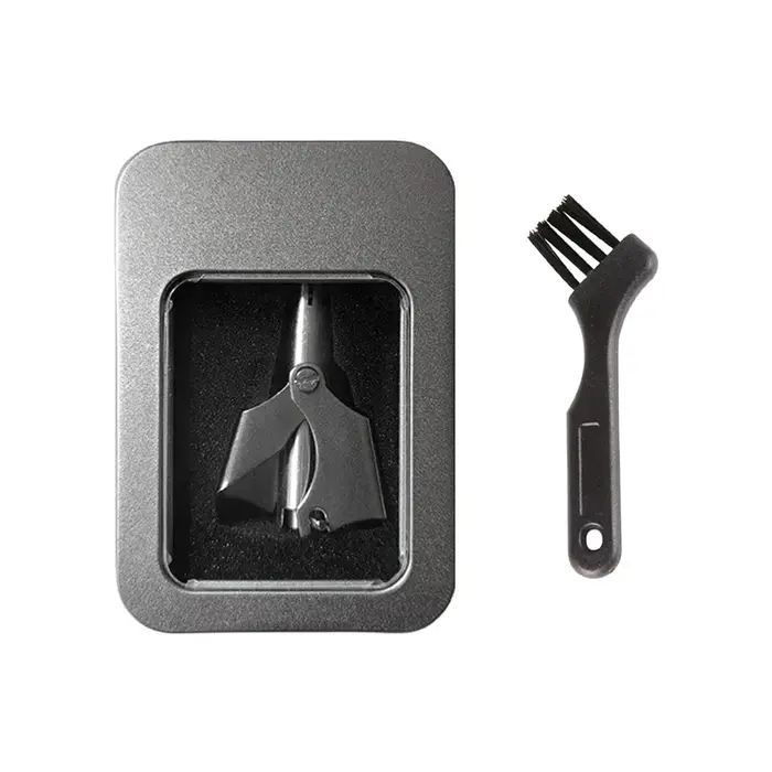 LISI Tondeuse à poils de nez manuelle pour hommes et femmes 360 °