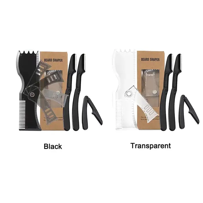Kit de peigne réglable pour façonner la barbe