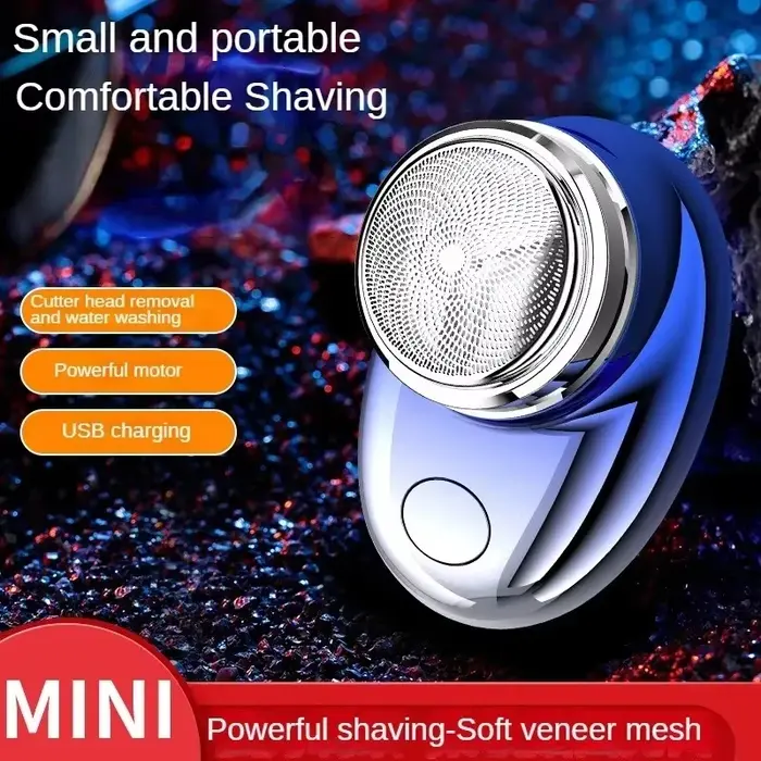 Rasoir électrique rechargeable portable pour homme