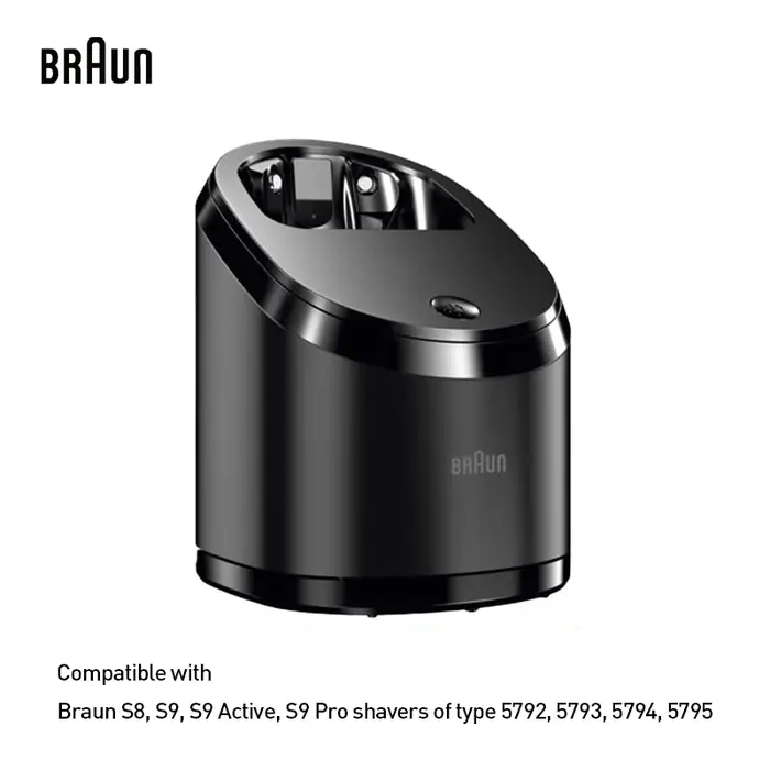 Centre de soins intelligent Braun avec séchage à l'air pour rasoirs électriques
