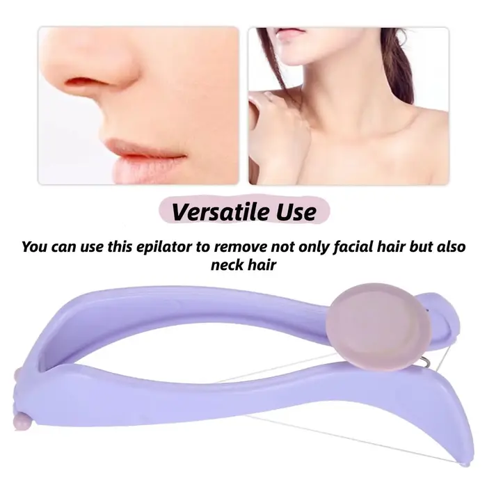 Mini épilateur facial pour femme