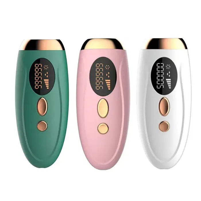 Épilateur laser indolore, épilation en continu, visage, bras, jambes, ligne de bikini, indolore et efficace, IPL, 999999 flashs