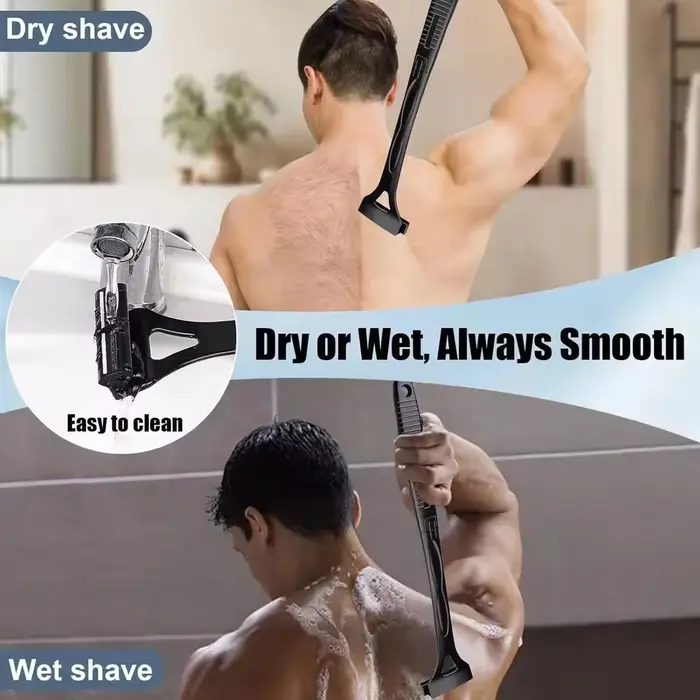 Rasoir hommes dos