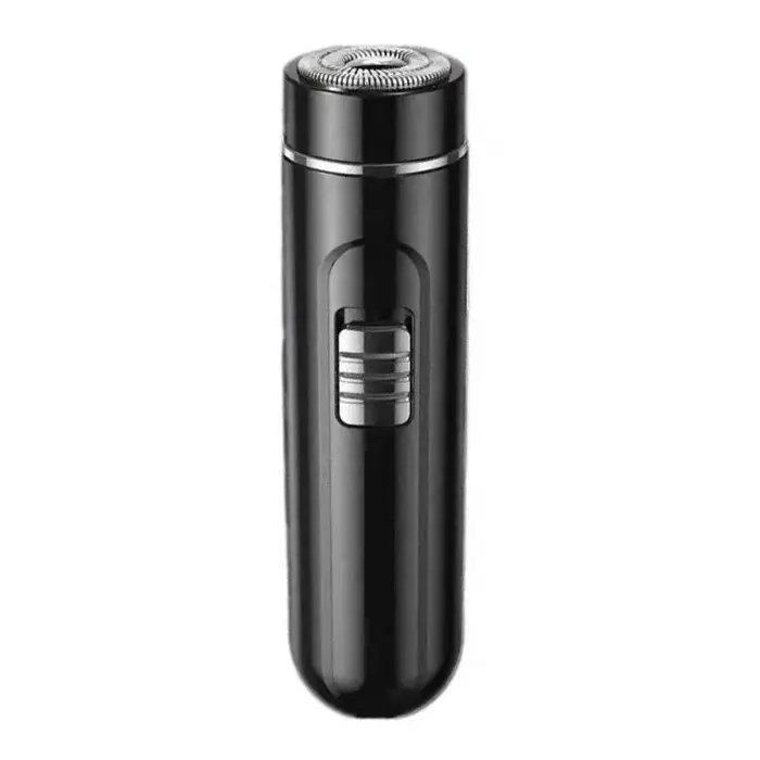Rasoir électrique compact et pratique pour hommes – Rechargeable par USB, humide et sec, utilisation
