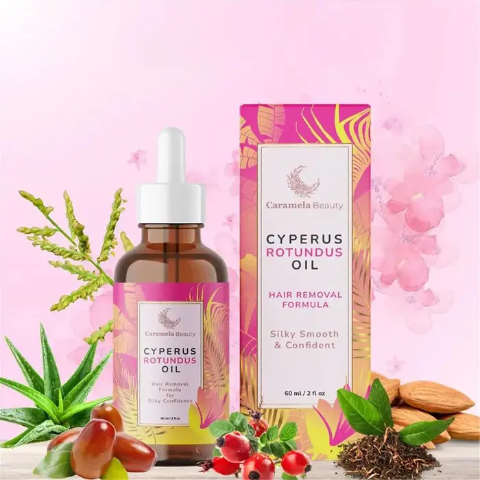 Huile de beauté Caramela pour l'épilation
