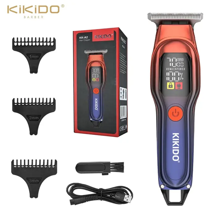 Rasoir électrique automatique en acier inoxydable pour coiffeur