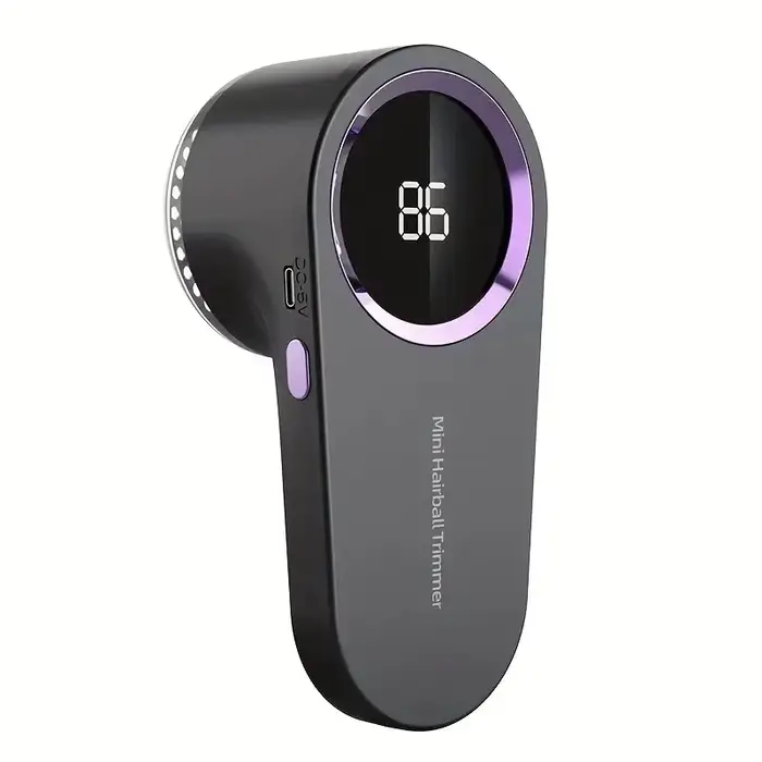 Boule d'épilation portable |   Rasoir et tondeuse à vêtements à affichage numérique rechargeable par