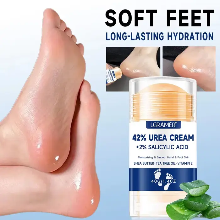 Crème pour les pieds à 42% d'urée + 2% d'acide salicylique