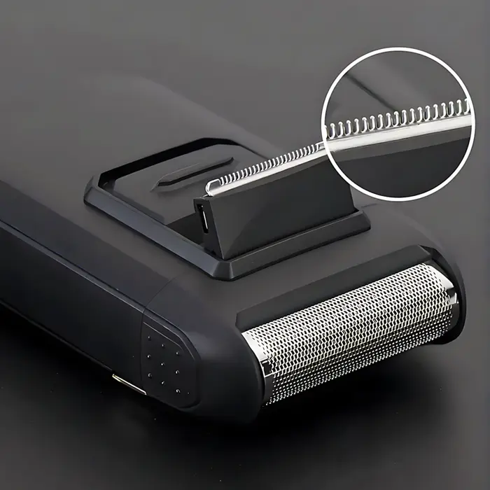 Rasoir à barbe tondeuse à favoris électrique pour homme avec coupe-ongles batterie au Lithium Rechargeable