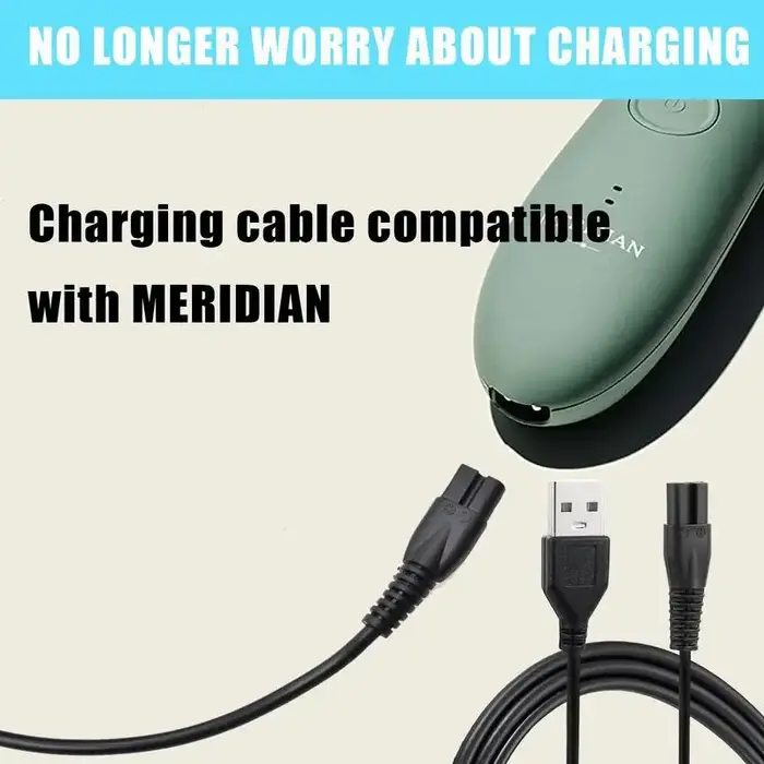 Rasoir électrique câble de chargement USB cordon d'alimentation chargeur fil adaptateur électrique p